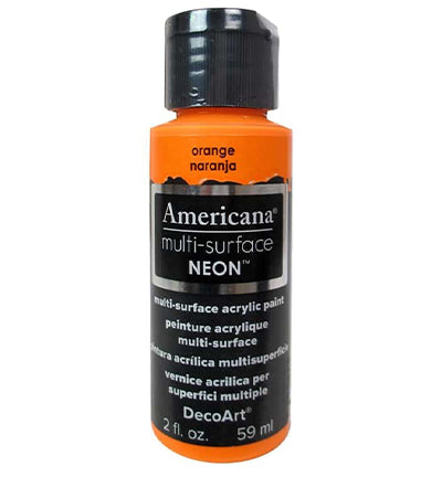 Americana Multi-surface Acrylics Neon Orange