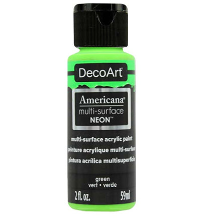 Americana Multi-surface Acrylics Neon Green