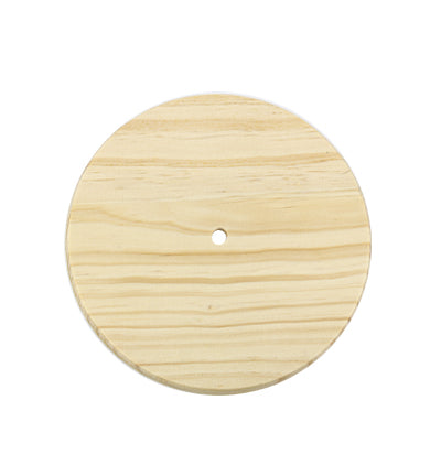 Houten schijf ∅20xH0.5cm(hole 1cm)