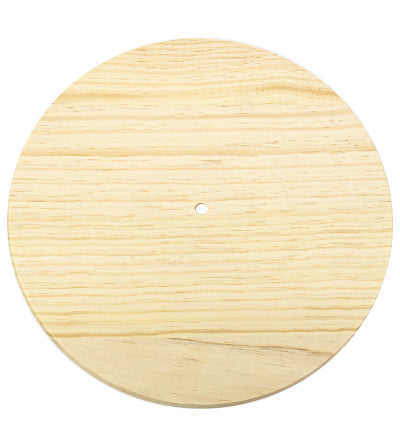 Houten schijf ∅30xH0.5cm(hole 1cm)
