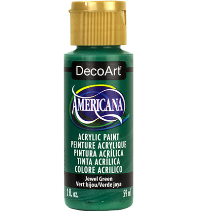 DecoArt Americana Acrylics – Jewel Green 59ml