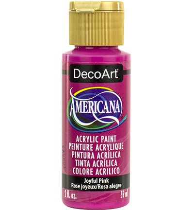 DecoArt Americana Acrylics – Joyful Pink 59ml