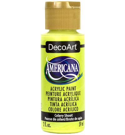 DecoArt Americana Acrylics – Celery Shoot 59ml