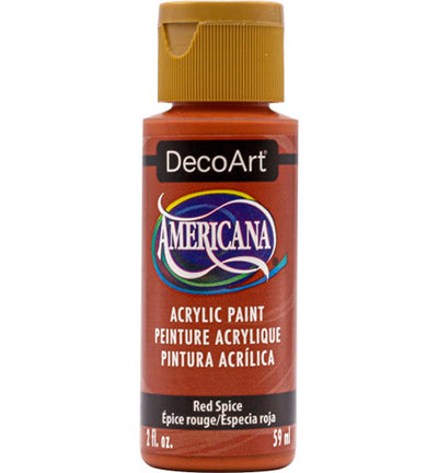 DecoArt Americana Acrylics – Red Spice 59ml