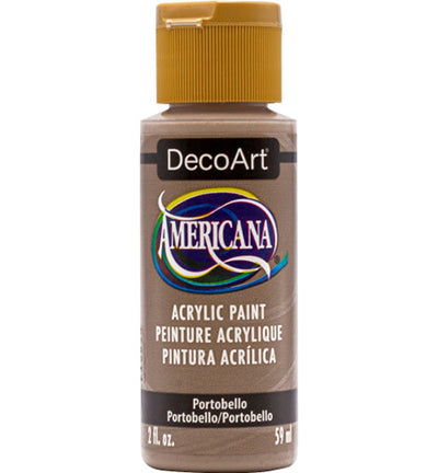 DecoArt Americana Acrylics – Portobello 59ml