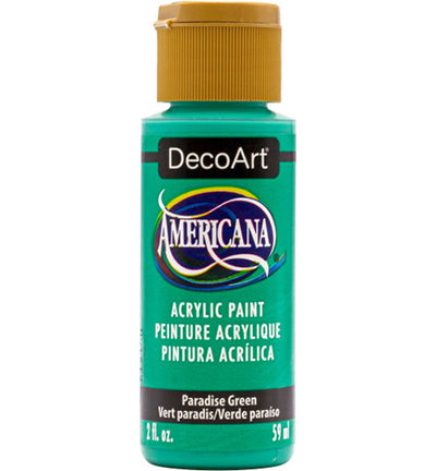DecoArt Americana Acrylics – Paradise Green 59ml