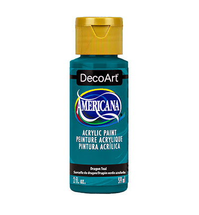 DecoArt Americana Acrylics – Dragon Teal 59ml