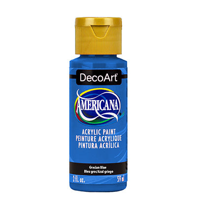 DecoArt Americana Acrylics – Grecian Blue 59ml