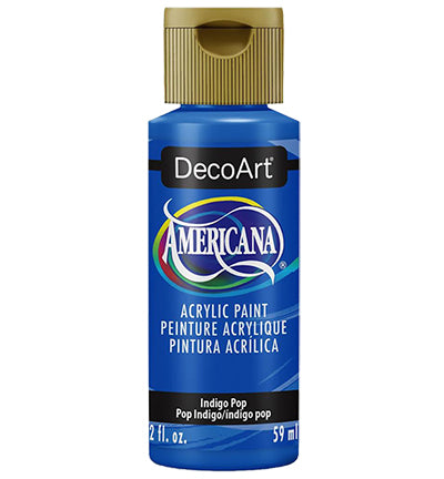 DecoArt Americana Acrylics – Indigo Pop 59ml