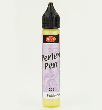 Perlen Pen Pastel geel