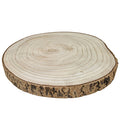 Houten schijf natuurlijk ± 30cm