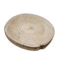 Houten schijf natuurlijk ± 35cm