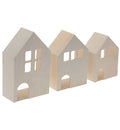 Houten huisjes