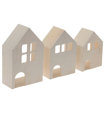 Houten huisjes